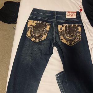 Ricky Super T stitch straight jeans
